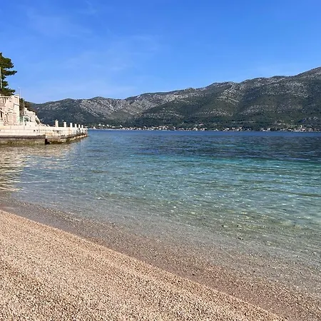 Jade Front Row Sea View - Walk To Korcula Old Town Lejlighed *